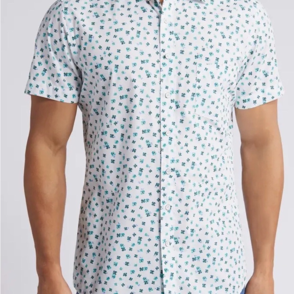 Rodd & Gunn Woodhill Forest Short Sleeve Button-Up Shirt
